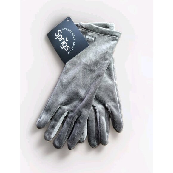Sprigs Gloves Womens Velvet Perfect Fit Texting Chocolate Brown - Picture 1 of 7
